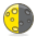 First Quarter Moon Emoji from Emoji - Free Set