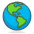 Globe Showing Americas Emoji from Emoji - Free Set