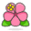 Hibiscus Emoji from Emoji - Free Set