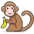 Monkey Emoji from Emoji - Free Set