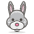 Rabbit Face Emoji from Emoji - Free Set