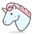 Unicorn Face Emoji from Emoji - Free Set