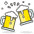 Clinking Beer Mugs Emoji from Emoji - Free Set
