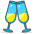 Clinking Glasses 2 Emoji from Emoji - Free Set