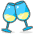 Clinking Glasses 3 Emoji from Emoji - Free Set