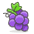 Grapes Emoji from Emoji - Free Set