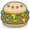 Hamburger 3 Emoji from Emoji - Free Set