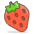 Strawberry 1 Emoji from Emoji - Free Set