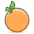 Tangerine Emoji from Emoji - Free Set