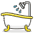 Bathtub Emoji from Emoji - Free Set