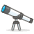 Telescope Emoji from Emoji - Free Set