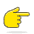 Backhand Index Pointing Right 1 Emoji from Emoji - Free Set