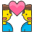 Couple With Heart Man Man 1 Emoji from Emoji - Free Set