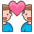 Couple With Heart Man Man 2 Emoji from Emoji - Free Set