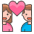 Couple With Heart Woman Man 2 Emoji from Emoji - Free Set