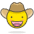 Cowboy Hat Face Emoji from Emoji - Free Set