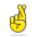 Crossed Fingers 1 Emoji from Emoji - Free Set