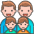 Family Man Man Boy Boy 2 Emoji from Emoji - Free Set