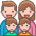 Family Man Woman Boy Boy 2 Emoji from Emoji - Free Set