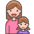 Family Woman Girl 2 Emoji from Emoji - Free Set