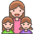 Family Woman Girl Girl 2 Emoji from Emoji - Free Set