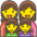 Family Woman Woman Girl Girl 1 Emoji from Emoji - Free Set