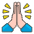 Folded Hands 2 Emoji from Emoji - Free Set