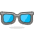 Glasses 2 Emoji from Emoji - Free Set