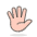 Hand With Fingers Splayed 2 Emoji from Emoji - Free Set