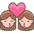 Kiss Woman Woman 2 Emoji from Emoji - Free Set