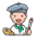 Man Artist 2 Emoji from Emoji - Free Set