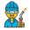 Man Factory Worker 1 Emoji from Emoji - Free Set