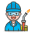 Man Factory Worker 2 Emoji from Emoji - Free Set