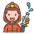 Man Firefighter 2 Emoji from Emoji - Free Set