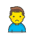 Man Frowning 1 Emoji from Emoji - Free Set