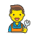 Man Mechanic 1 Emoji from Emoji - Free Set