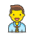 Man Office Worker 1 Emoji from Emoji - Free Set