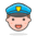 Man Police Officer 2 Emoji from Emoji - Free Set
