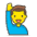 Man Raising Hand 1 Emoji from Emoji - Free Set