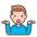 Man Shrugging 2 Emoji from Emoji - Free Set