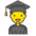 Man Student 1 Emoji from Emoji - Free Set