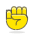 Raised Fist 1 Emoji from Emoji - Free Set