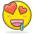 Smiling Face With Heart Eyes Emoji from Emoji - Free Set