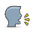 Speaking Head Emoji from Emoji - Free Set