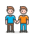 Two Men Holding Hands 2 Emoji from Emoji - Free Set