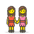 Two Women Holding Hands 1 Emoji from Emoji - Free Set