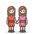 Two Women Holding Hands 2 Emoji from Emoji - Free Set