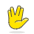 Vulcan Salute 1 Emoji from Emoji - Free Set