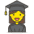 Woman Student 1 Emoji from Emoji - Free Set