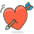 Heart With Arrow Emoji from Emoji - Free Set